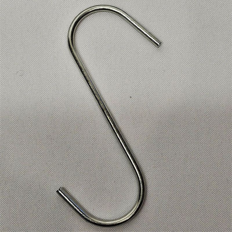 S-Haken symmetrisch, 100 x 81 x 3,10 mm, Metallhaken