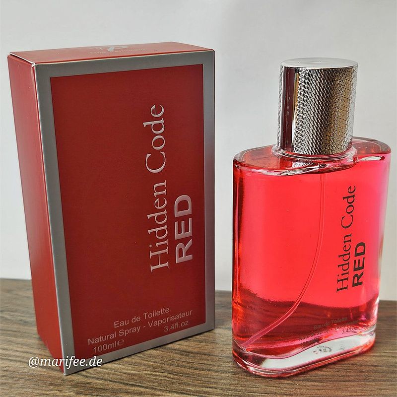 Eau de Toilette, Hidden Code Red, 100 ml Vaporisateur