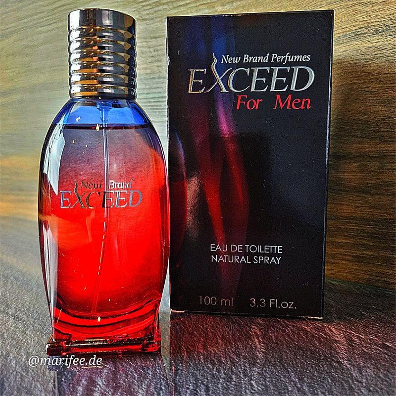 Eau de Toilette Exceed for Men, 100 ml, Natural Spray