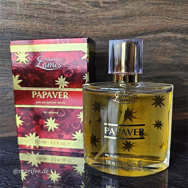 Eau de Parfum Papaver for Women, 100 ml, Creation Lamis