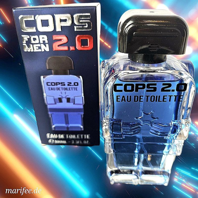 Eau de Toilette, Cops 2,0 for Men, 100 ml, Real Time Eau de Toilette, Cops 2,0 for Men, 100 ml, Real Time