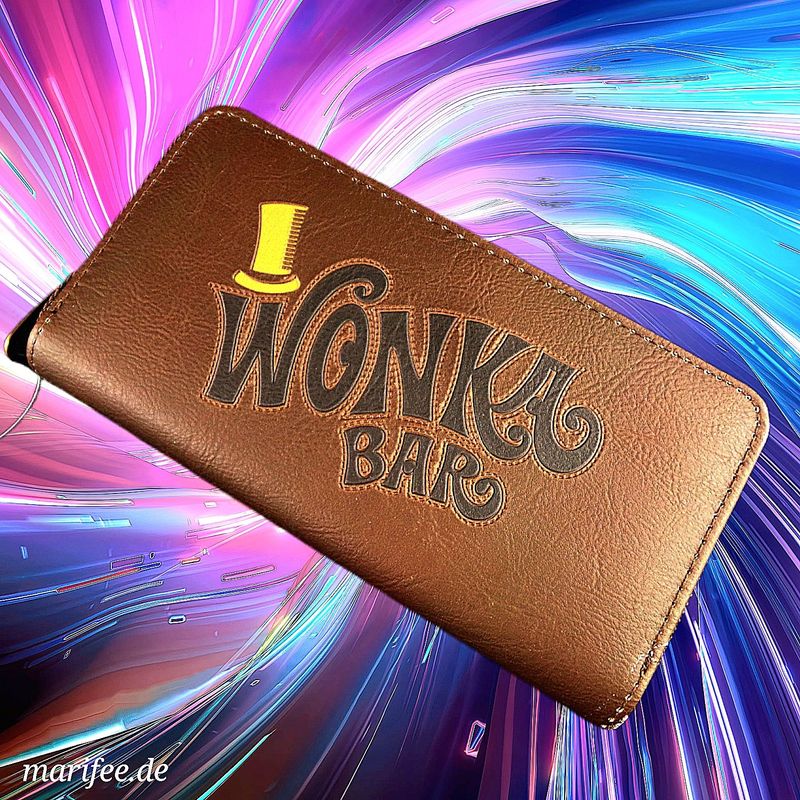 Grosse Wonka Bar-Geldbörse, Charlie und die Schokoladenfabrik Grosse Wonka Bar-Geldbörse, Charlie und die Schokoladenfabrik