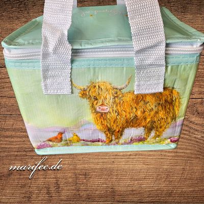 Kühltasche Hochlandrind, Lunchbox, 205 × 130 × 150 mm