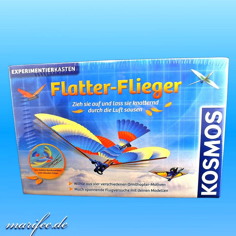 Flatter-Flieger, 4 Stück Ornithopter, Flugmaschinen Flatter-Flieger, 4 Stück Ornithopter, Flugmaschinen