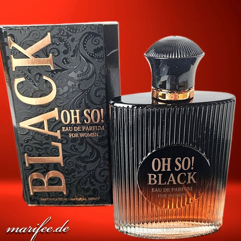 Eau de Parfum, Oh So Black for Woman, 100 ml, Omerta Eau de Parfum, Oh So Black for Woman, 100 ml, Omerta