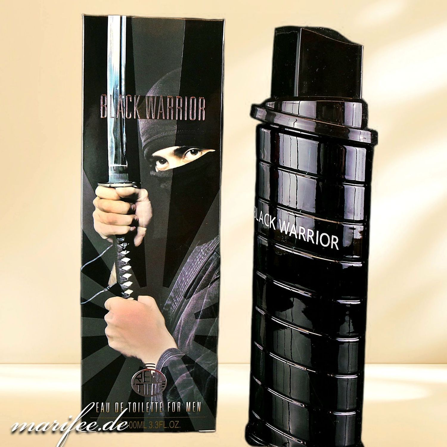 Eau de Toilette, Black Warrior, 100 ml, Real Time