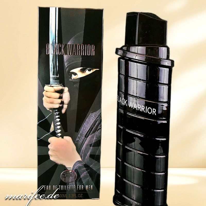 Eau de Toilette, Black Warrior, 100 ml, Real Time Eau de Toilette, Black Warrior, 100 ml, Real Time