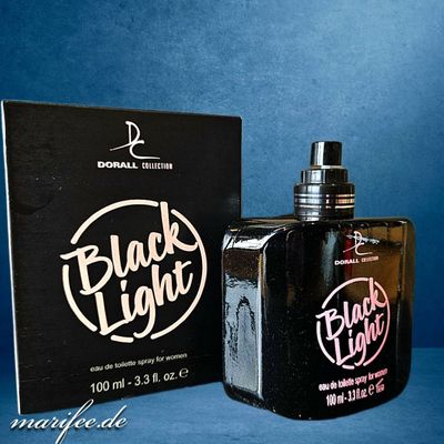Eau de Toilette Black Light for Woman, 100 ml, Dorall Eau de Toilette Black Light for Woman, 100 ml, Dorall