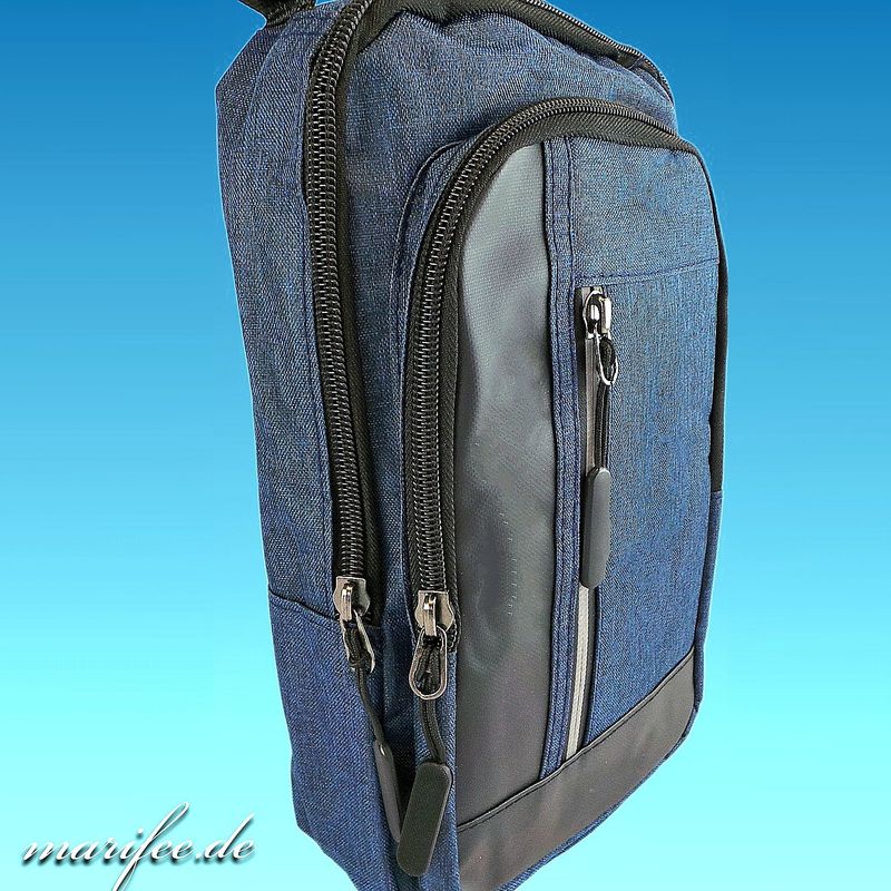 Umhängetasche/ Lässige Schultertasche mit USB Umhängetasche/ Lässige Schultertasche mit USB