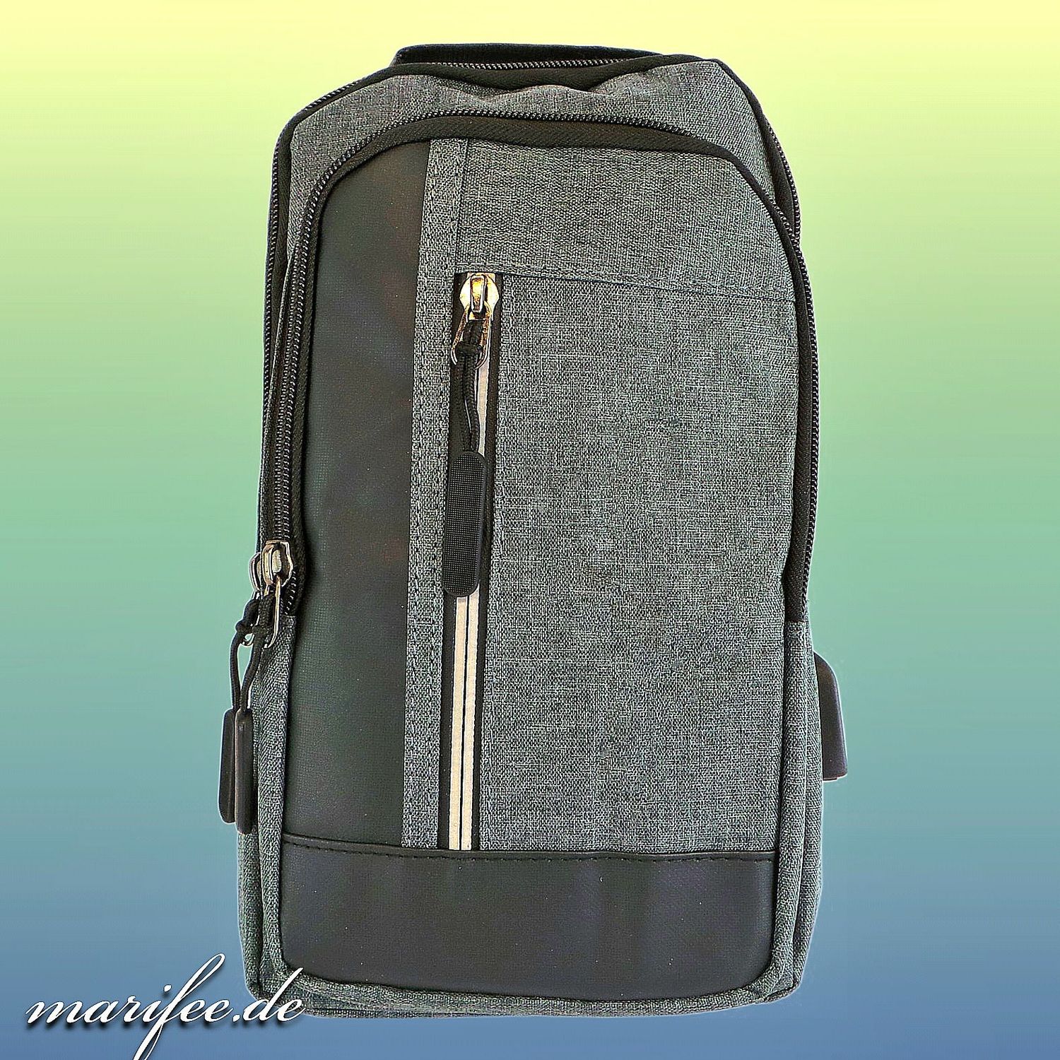 Umhängetasche/ Lässige Schultertasche mit USB