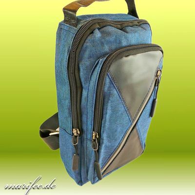 Umhängetasche/ Lässige Schultertasche mit USB