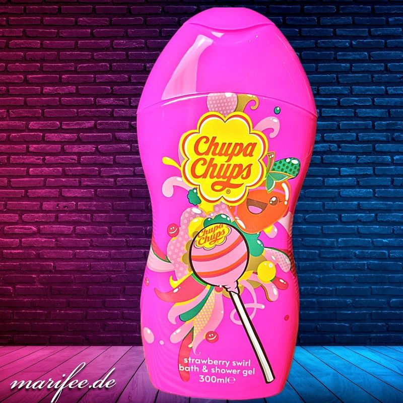 Chupa Chups-Duschgel Erdbeere, 300 ml Chupa Chups-Duschgel Erdbeere, 300 ml