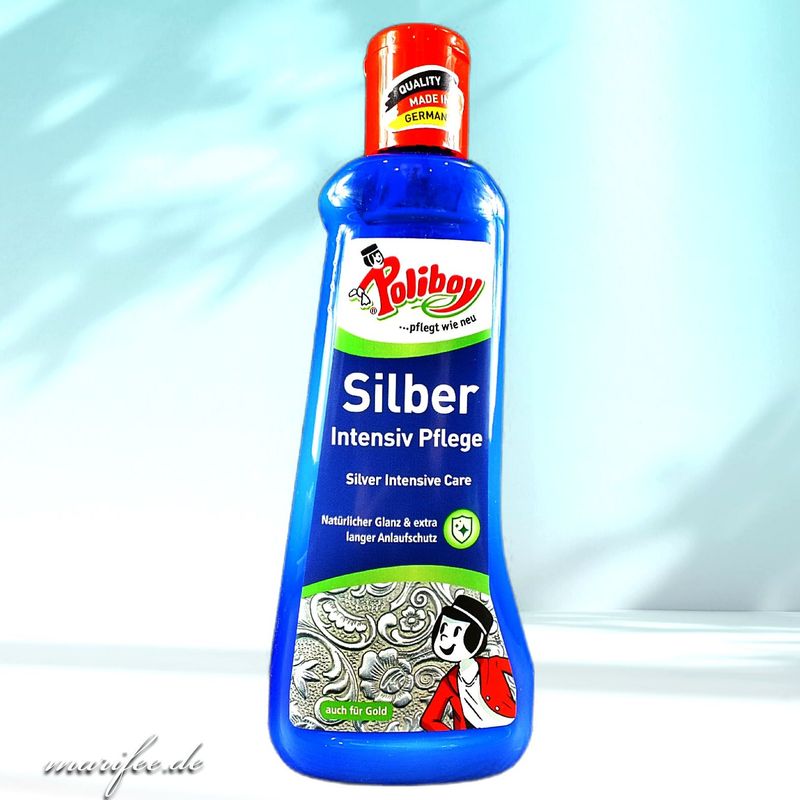 Poliboy Silber Intensiv Pflege, 200 ml, auch für Gold geeignet Poliboy Silber Intensiv Pflege, 200 ml, auch für Gold geeignet