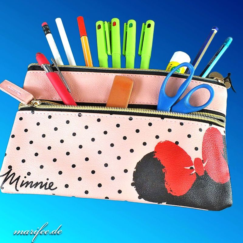 Kosmetiktasche Minnie Maus, 215 x 135 x 10 mm, ©Disney-Lizenzprodukt Kosmetiktasche Minnie Maus, 215 x 135 x 10 mm, ©Disney-Lizenzprodukt