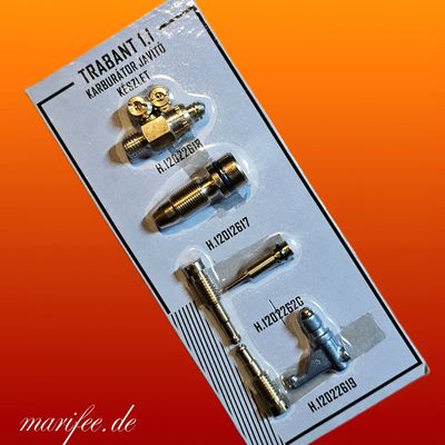 Vergaser-Reparatursatz Trabant 1.1, 8-tlg., 1990-1991, 4-Takt-Motor