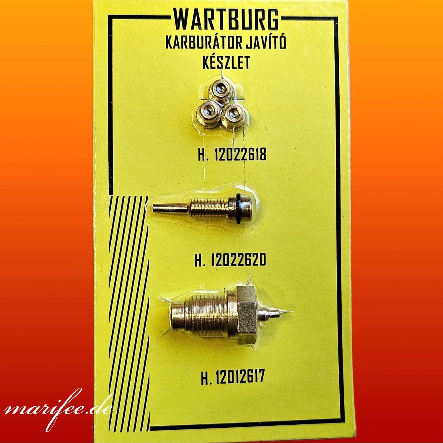 Vergaser-Reparatursatz Wartburg Typ 353 und Barkas B 1000