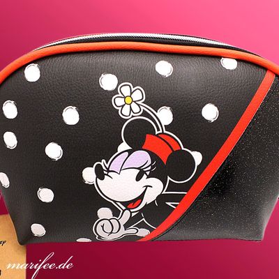 Kosmetiktasche Minnie Maus ©Disney-Lizenzprodukt, Kulturbeutel