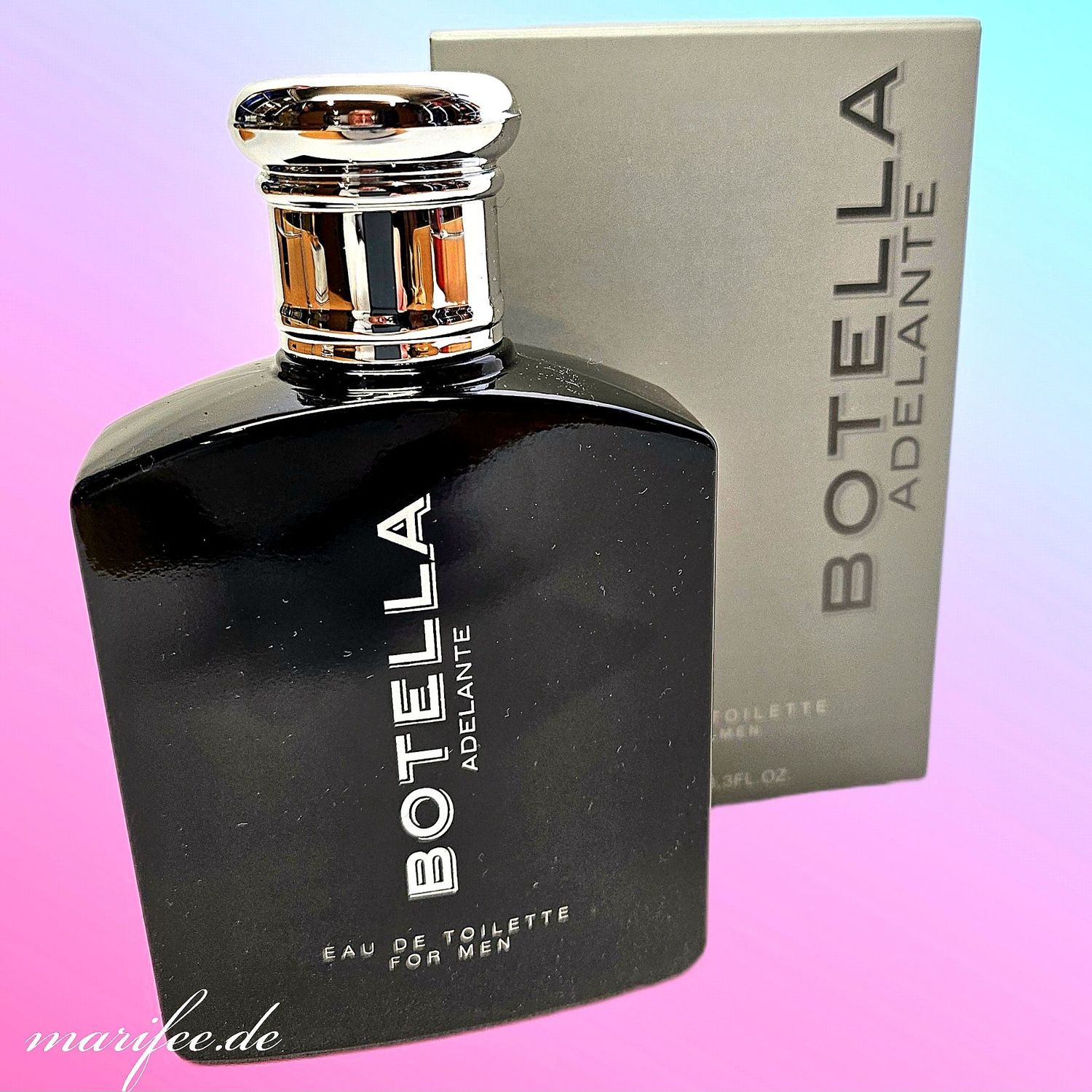 Eau de Toilette Botella Adelante for Men, 100 ml, Blumig-Holzig