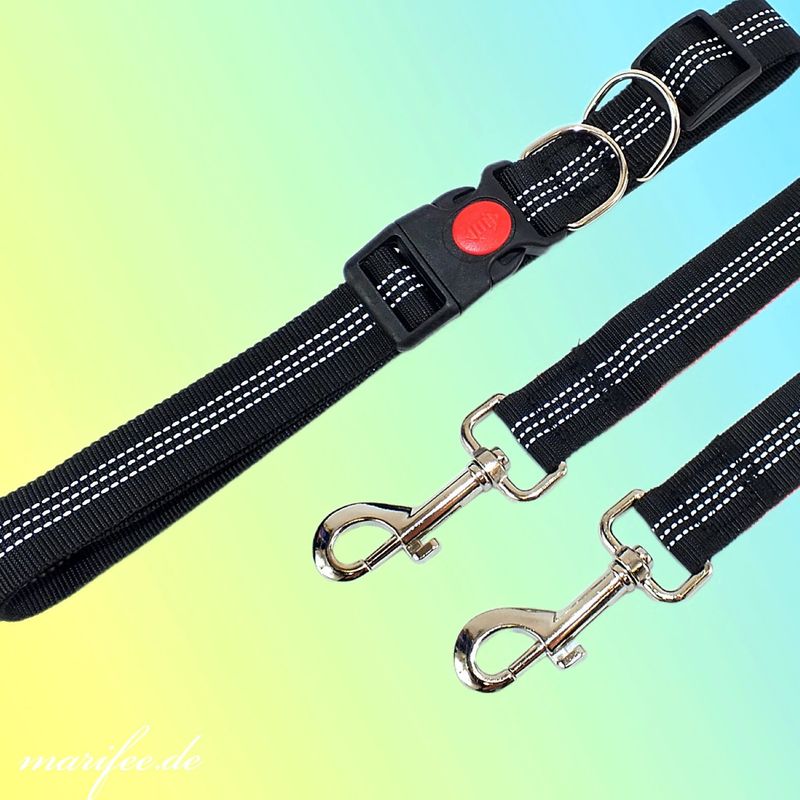 Freihand-Hundeleine mit Stossdämpfer Freihand-Hundeleine mit Stossdämpfer