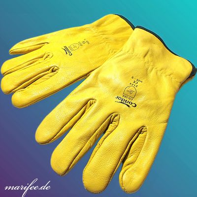 Condor Lederhandschuhe Narbenleder Worker Gr.  9