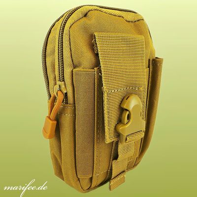 Gürteltasche Militär-Grün, Handytasche, 120 x 180 x 60 mm