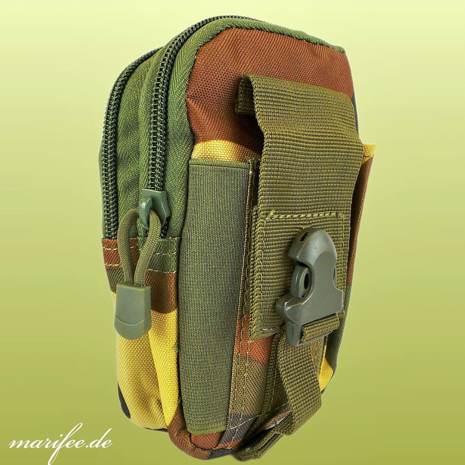 Gürteltasche Camouflage, Handytasche, 120 x 180 x 60 mm