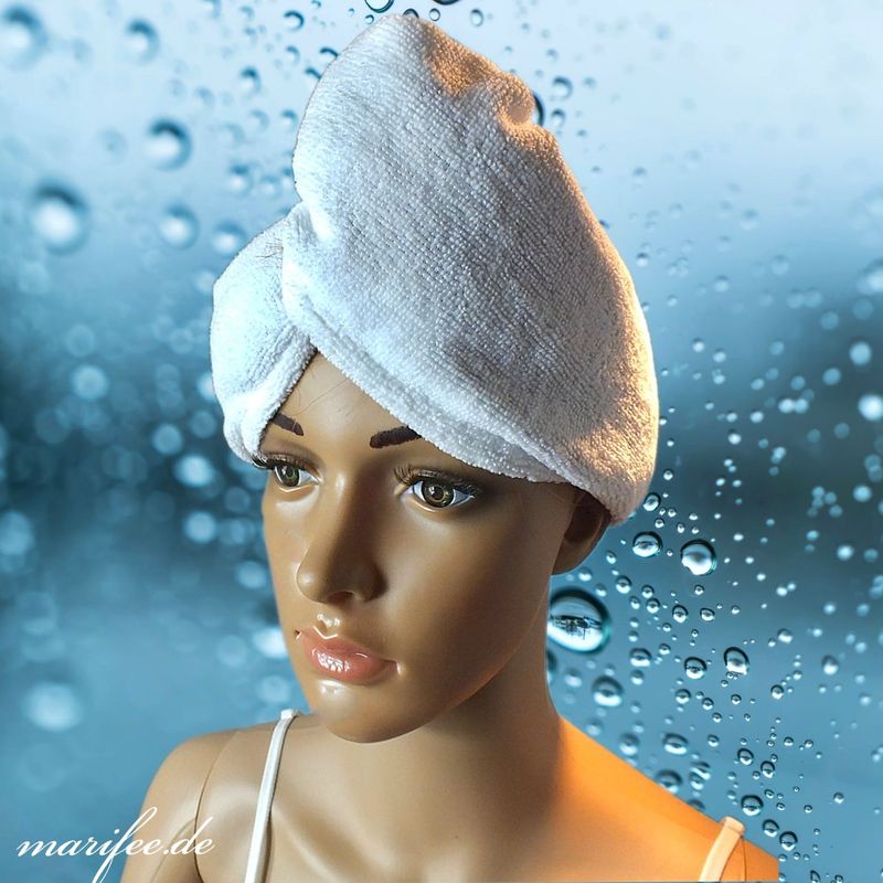Kopf-Handtuch/ Haar-Turban, Mikrofaser, schnell trocknend Kopf-Handtuch/ Haar-Turban, Mikrofaser, schnell trocknend