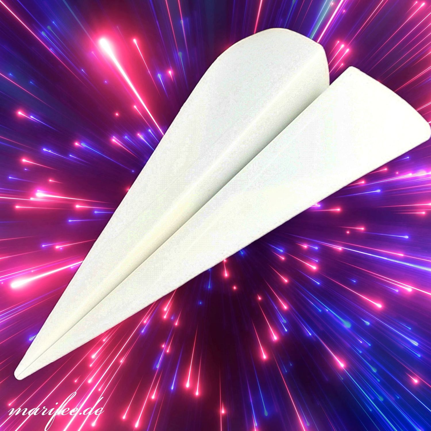 Papierflieger-Türstopper, Flugzeug-Tür-Feststeller, 200 × 108 × 0-40 mm