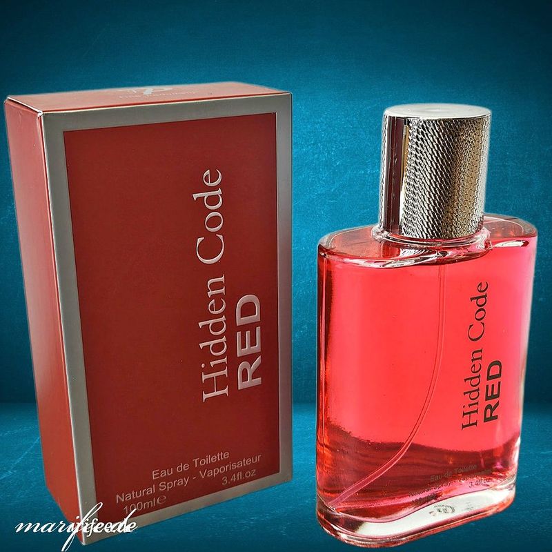 Eau de Toilette, Hidden Code Red, 100 ml Vaporisateur Eau de Toilette, Hidden Code Red, 100 ml Vaporisateur
