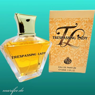 Eau de Parfum Trespassing Lady, Real Time, blumig-orientalisch, 100 ml Eau de Parfum Trespassing Lady, Real Time, blumig-orientalisch, 100 ml