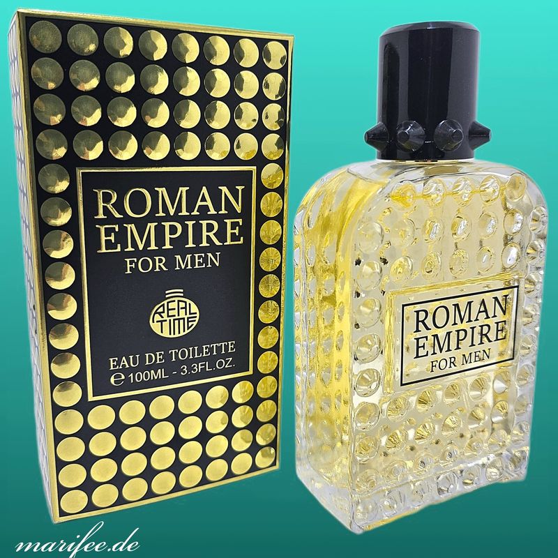 Roman Empire Eau de Toilette for Men, 100 ml, blumig-fruchtig