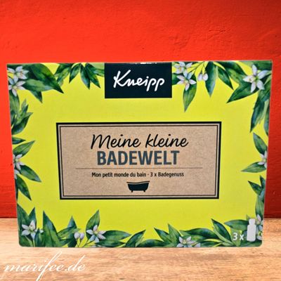 Meine kleine Badewelt, 3 × 20 ml Kneipp-Badegenuss, Geschenkset