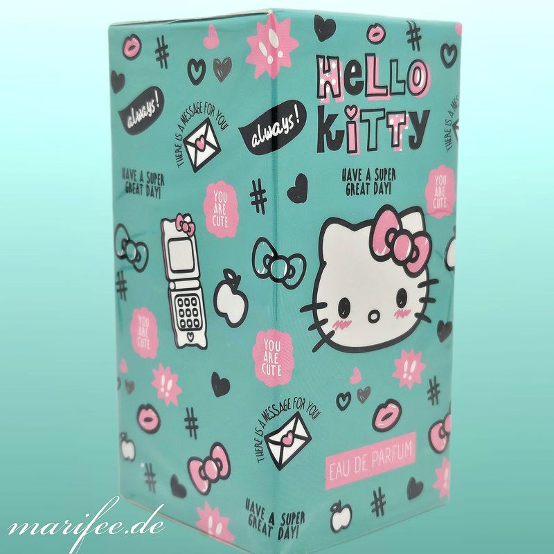 Hello Kitty Eau de Parfum, 50 ml, You are cute Woman, Glasflacon Hello Kitty Eau de Parfum, 50 ml, You are cute Woman, Glasflacon
