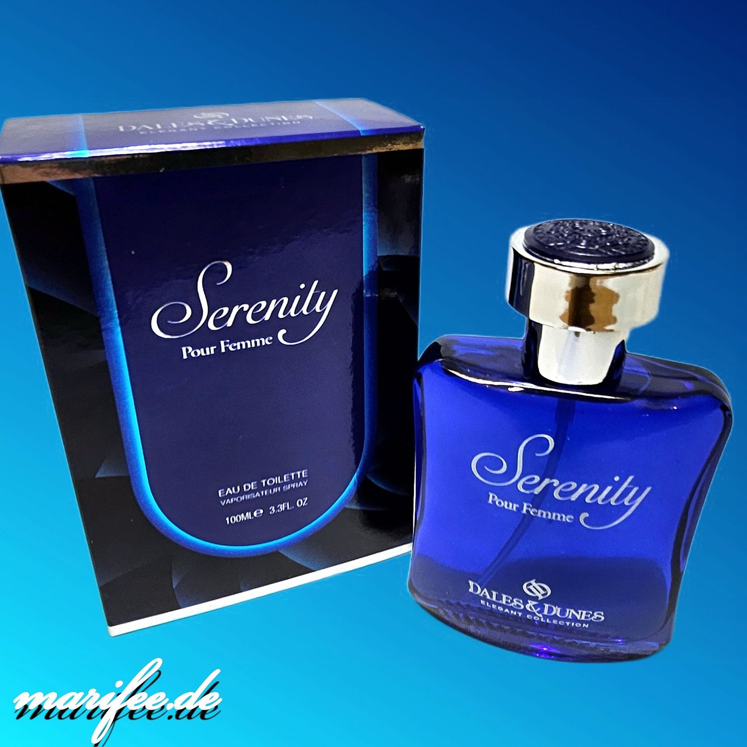 Eau de Toilette, Serenity, for Women, Dales & Dunes, 100 ml, Flacon