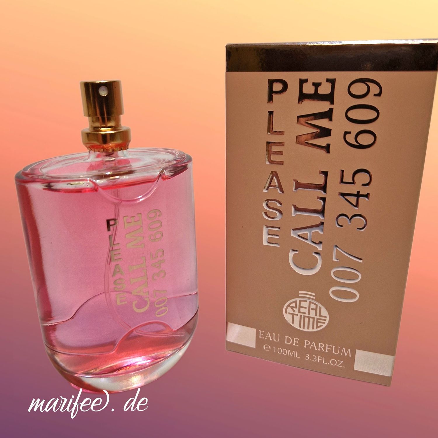 Eau de Parfum Please Call Me, for Women, fruchtig, 100 ml Spray-Vaporisator Eau de Parfum Please Call Me, for Women, fruchtig, 100 ml Spray-Vaporisator