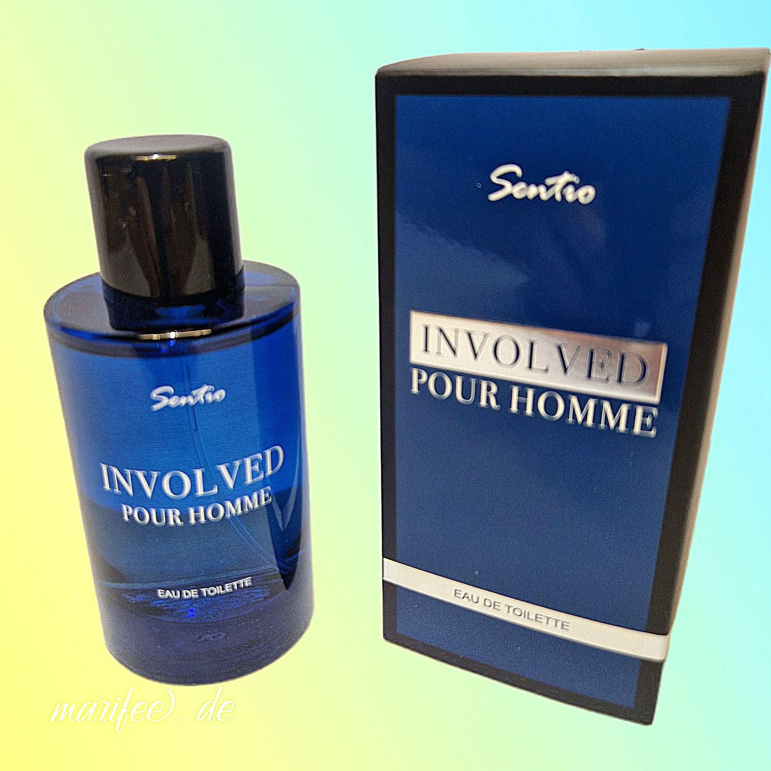 Eau de Toilette, Sentio Involved for Men, 100 ml Glasflakon, Holzig-Blumig Eau de Toilette, Sentio Involved for Men, 100 ml Glasflakon, Holzig-Blumig