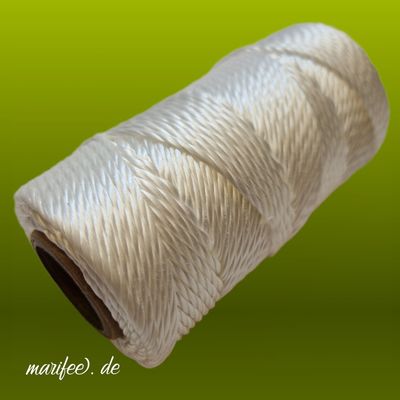 PP-Seil 1,5 mm x 50 m, Maurerschnur aus Polypropylene, Lotschnur