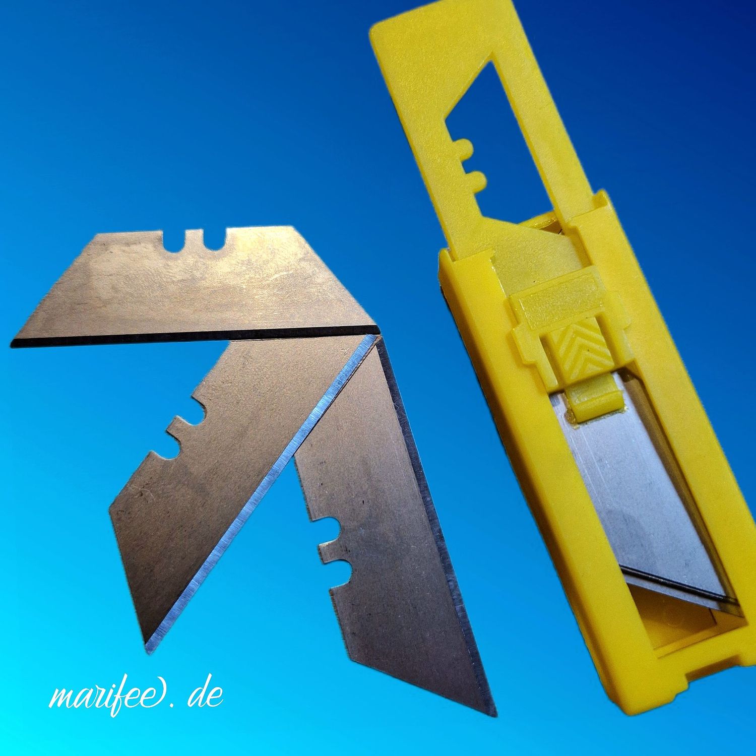 Trapezklingen für Teppichmesser 10 Stück Ersatzklingen Trapezklingen für Teppichmesser 10 Stück Ersatzklingen