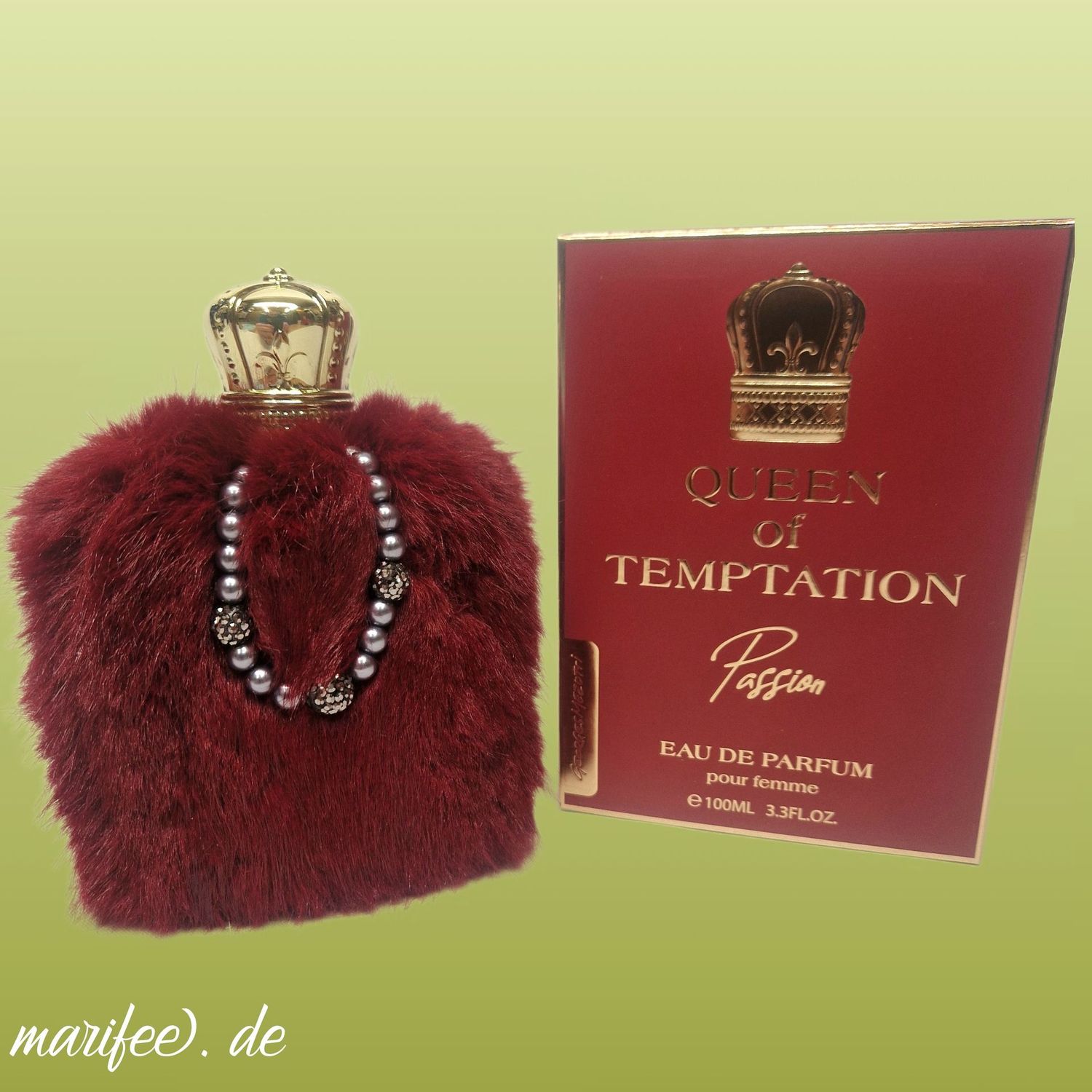 Queen of Temptation Passion, Damen-Eau de Parfum, 100 ml, fruchtig