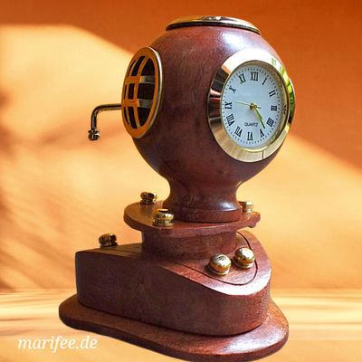 Exklusive Taucherhelm Uhr mit Kompass, Navy Exklusive Taucherhelm Uhr mit Kompass, Navy