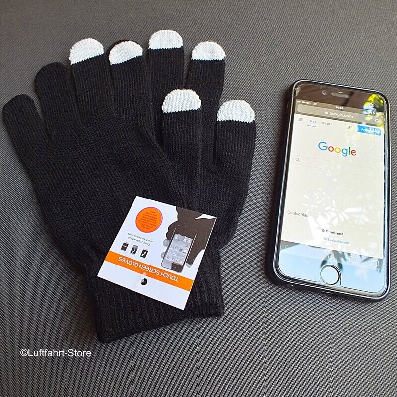 Touchscreen-Handschuhe, Grösse M für Handy/ Smartphone Touchscreen-Handschuhe, Grösse M für Handy/ Smartphone