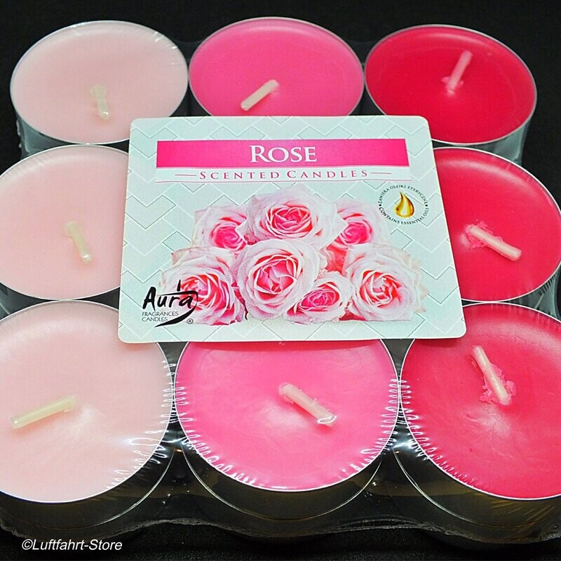 Duft-Teelichter Rose 18 Stück Duft-Teelichter Rose 18 Stück