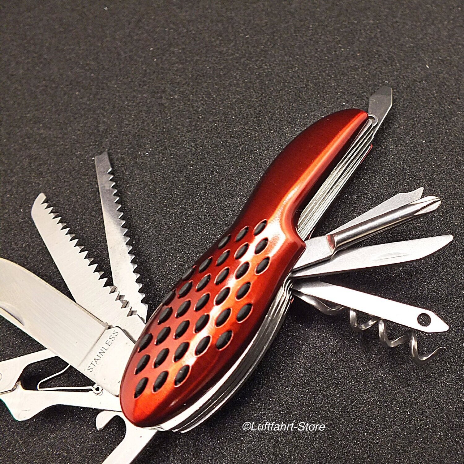 Taschenmesser 12 in 1, Camping mit Säge und Schere Taschenmesser 12 in 1, Camping mit Säge und Schere
