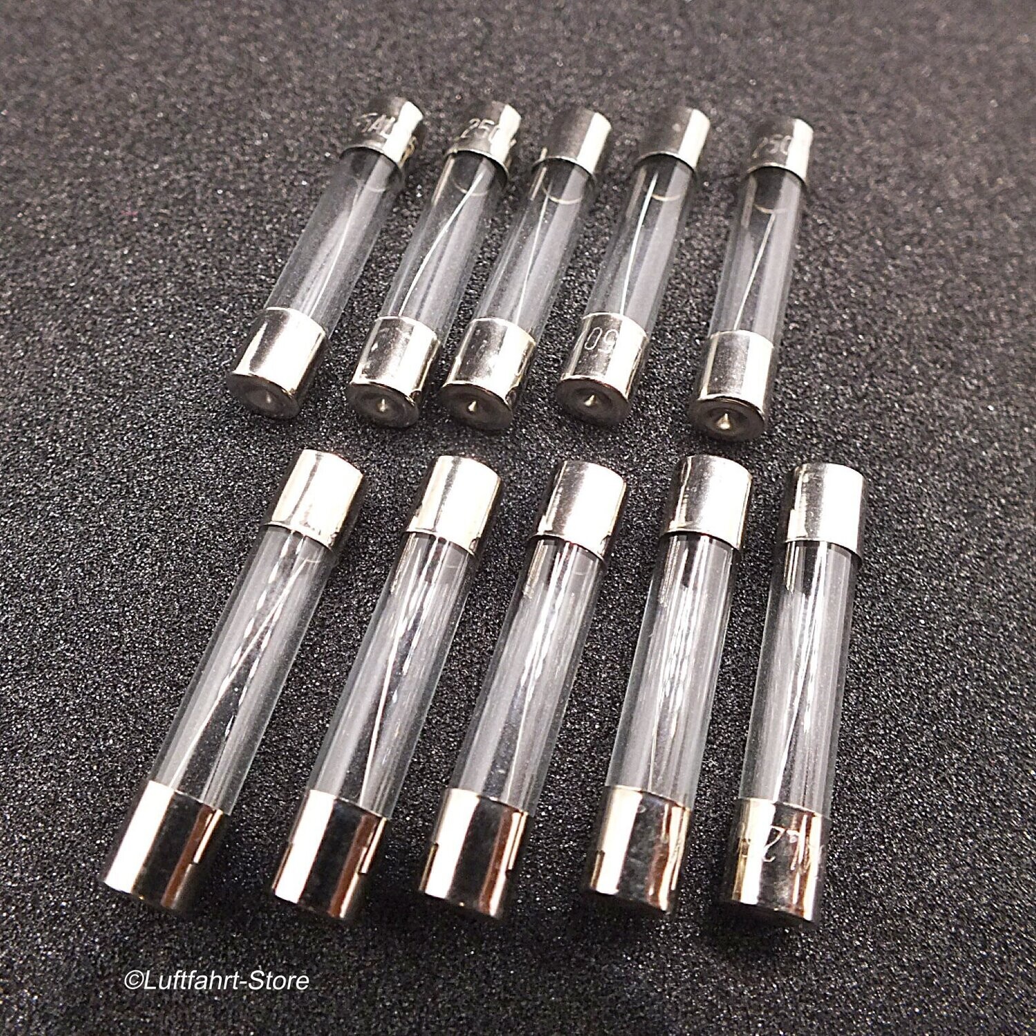 Feinsicherungen, 6 × 30 mm, 10 Stück F15AL250 V