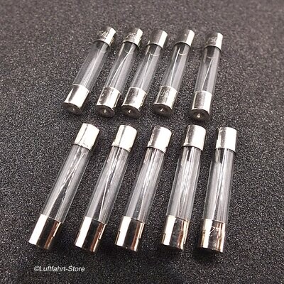 Feinsicherungen, 6 × 30 mm, 10 Stück F15AL250 V Feinsicherungen, 6 × 30 mm, 10 Stück F15AL250 V