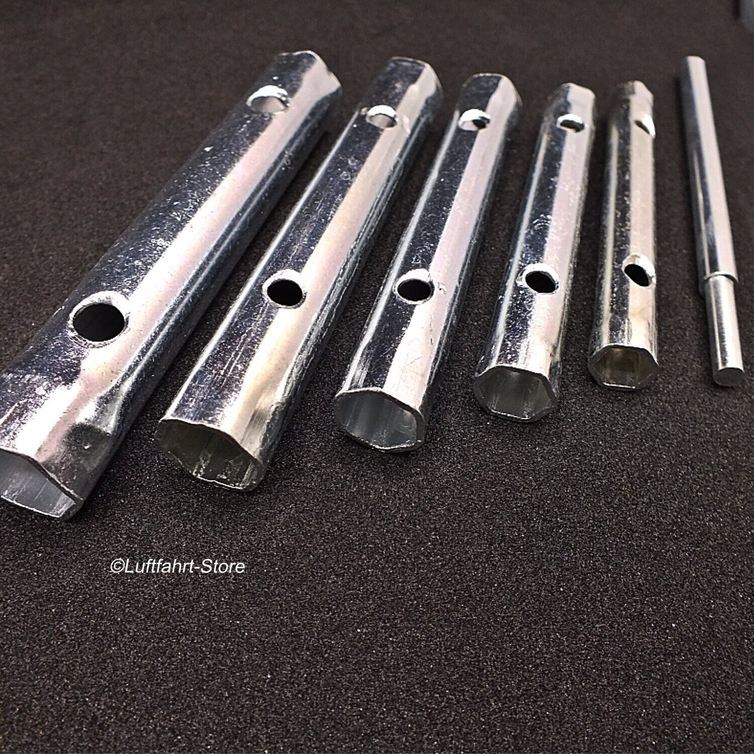 Sechskant-Rohrschlüssel-Satz 6-teilig 8-17 mm Sechskant-Rohrschlüssel-Satz 6-teilig 8-17 mm