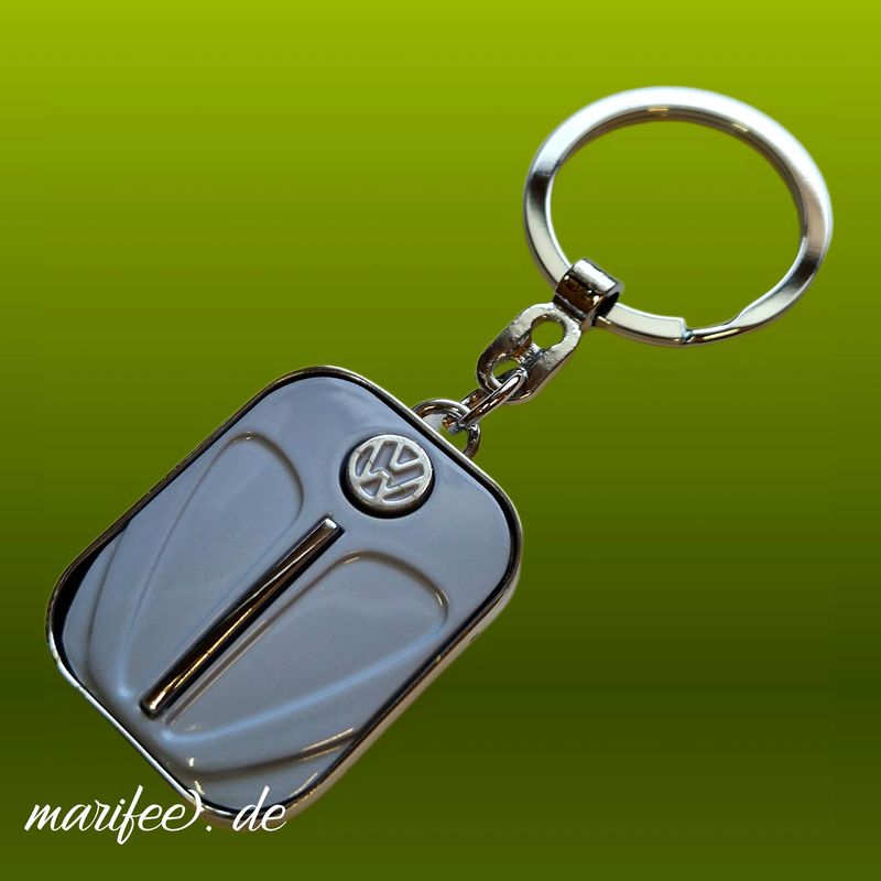 Schlüsselanhänger "Volkswagen", Käfer Motorhaube, Retro