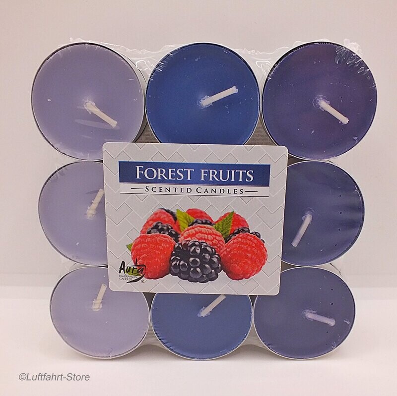 Duft-Teelichter Waldfrucht, 18 Stück Forrest Fruits Duft-Teelichter Waldfrucht, 18 Stück Forrest Fruits