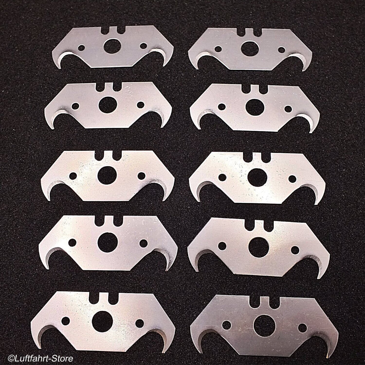 Hakenklingen für Teppichmesser 10 Stück Hakenklingen für Teppichmesser 10 Stück