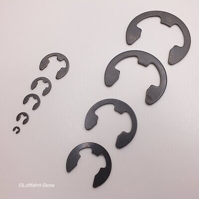 Sicherungsring, E-Clip, 10 Stück, 6,0 mm Sicherungsring, E-Clip, 10 Stück, 6,0 mm